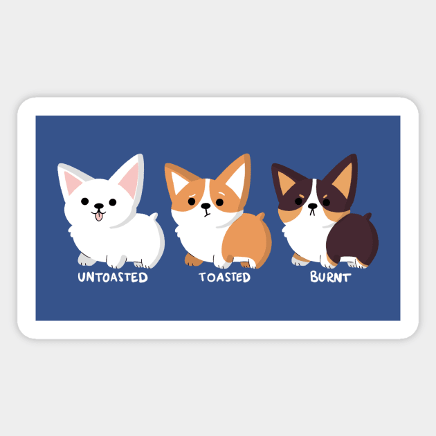 Corgi Chart Sticker by TaylorRoss1